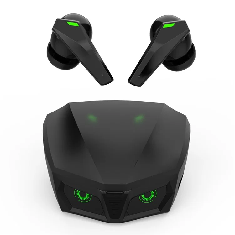P50 TWS Bluetooth-compatible Earphone Stereo Music Low Latency Gaming Wireless Headset - Black