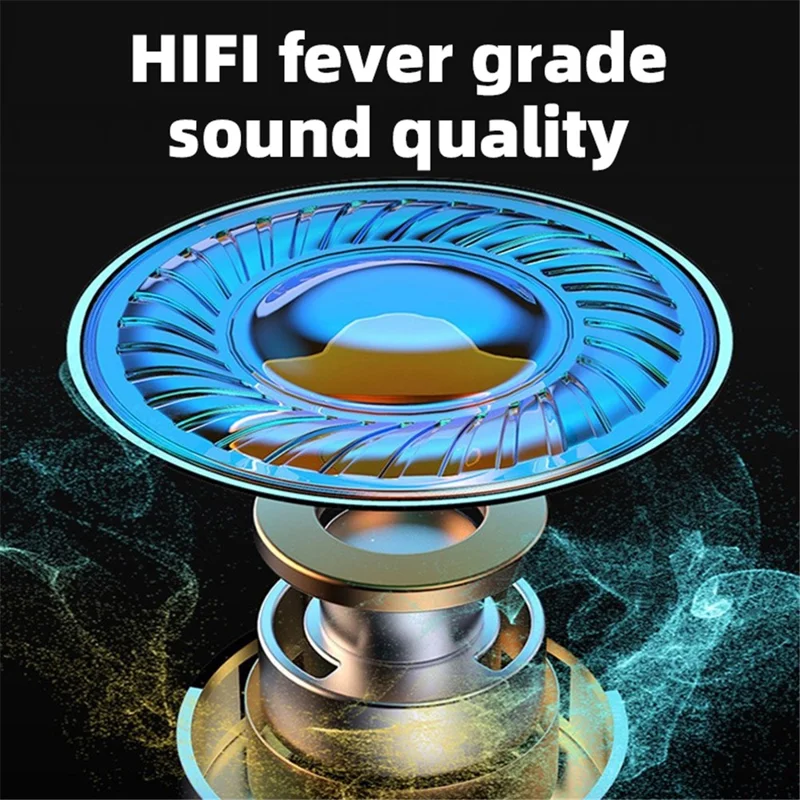 P50 TWS Bluetooth Earphone Stereo Musica Basso Latenza Gaming Cuffia Wireless - Bianco