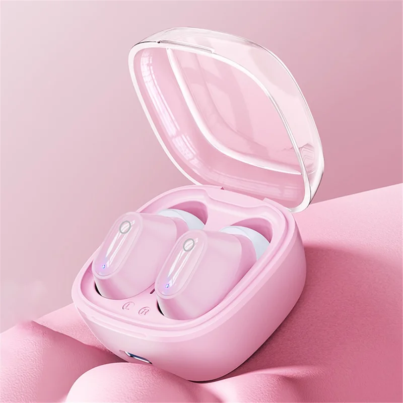 XUNDD X32 TWS Mini In-ear Bluetooth-compatible Earphone Stereo Music Gaming Wireless Headset - Pink