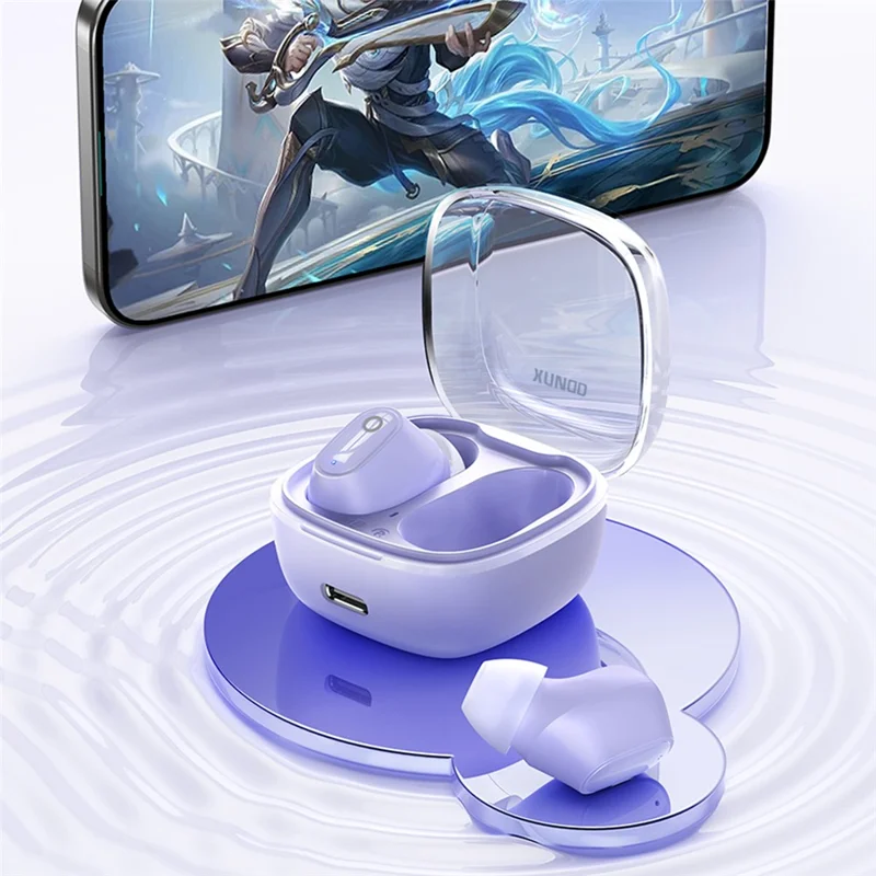 XUNDD X32 TWS Mini In-ear Bluetooth-compatible Earphone Stereo Music Gaming Wireless Headset - Pink
