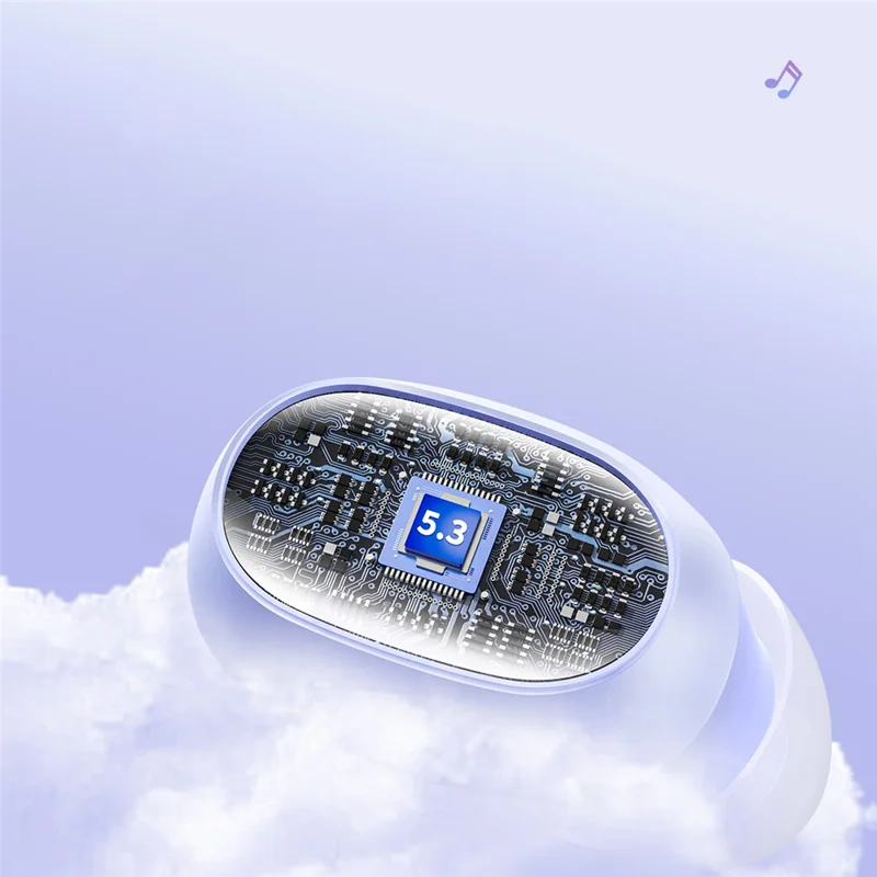 XUNDD X32 TWS Mini In-ear Bluetooth-compatible Earphone Stereo Music Gaming Wireless Headset - Purple