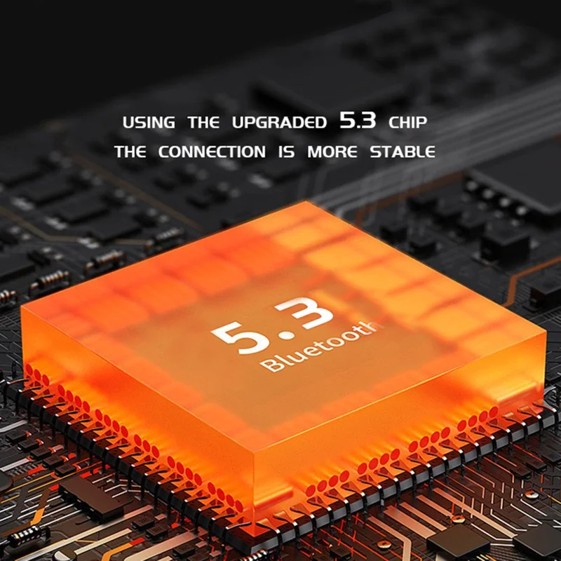 MK47 Mechanical TWS E-sports Headphones Gaming Wireless Bluetooth-compatible In-ear Headset - Tarnish Grey