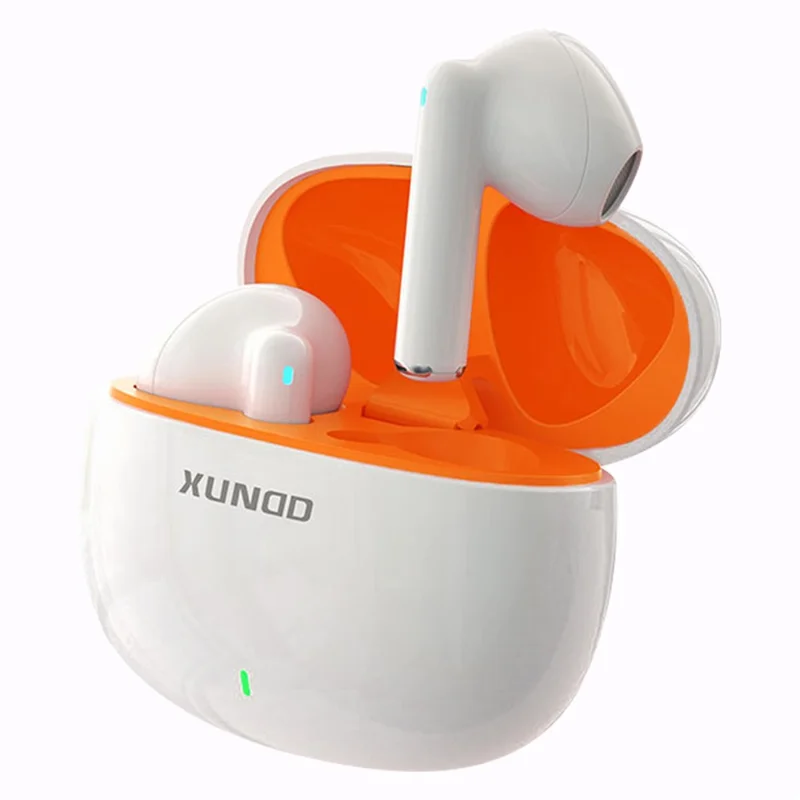 XUNDD X29 TWS Headphones ENC Noise Reduction HiFi Sound Bluetooth-compatible Earphones - White