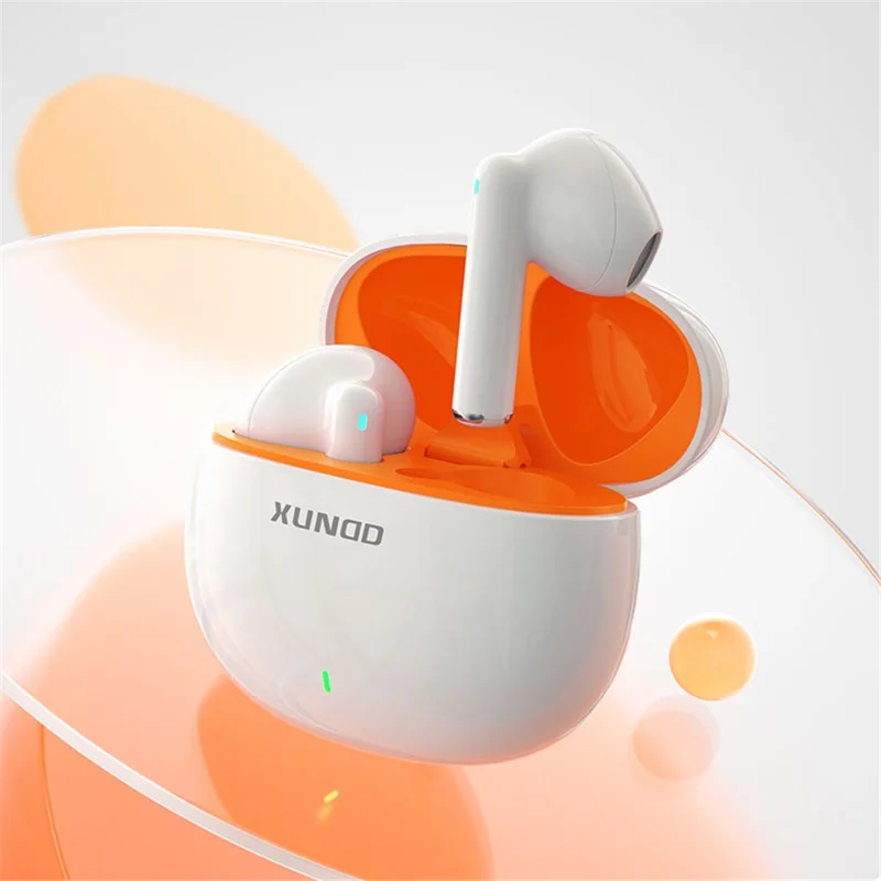XUNDD X29 TWS Headphones ENC Noise Reduction HiFi Sound Bluetooth-compatible Earphones - White