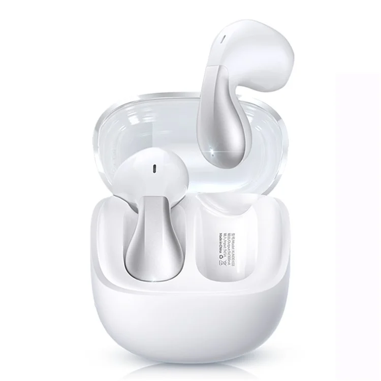 XUNDD X33 Waterdrop Shape TWS Bluetooth-compatible Earphone Stereo Music Gaming Wireless Headset - White