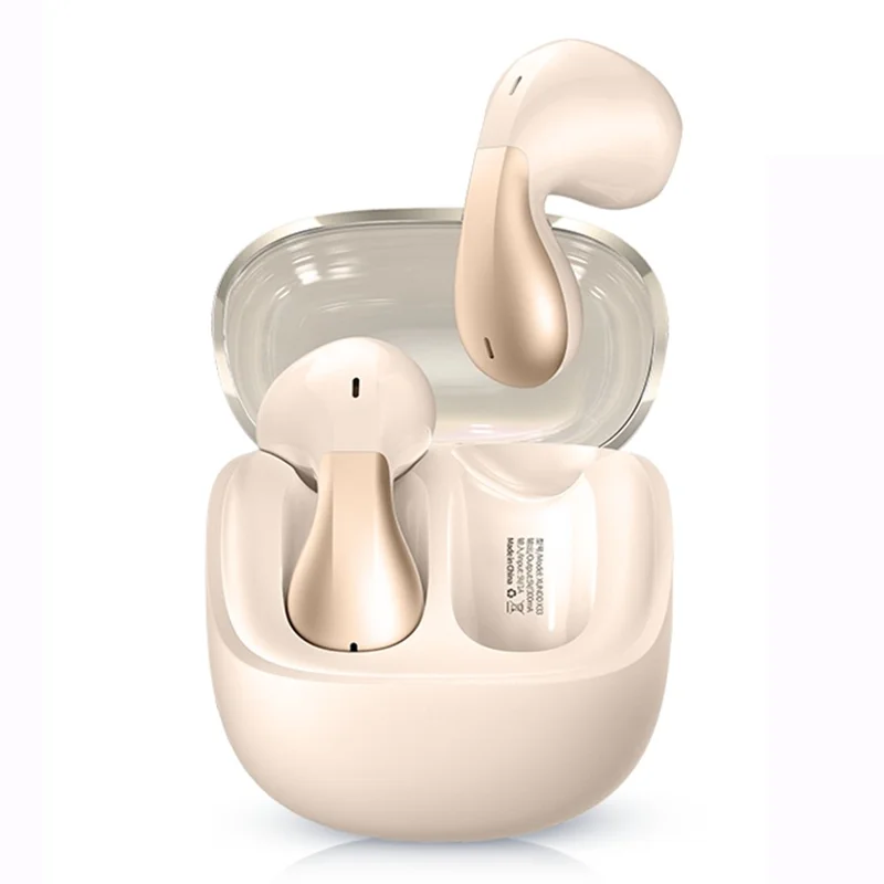 XUNDD X33 Waterdrop Shape TWS Bluetooth-compatible Earphone Stereo Music Gaming Wireless Headset - Khaki