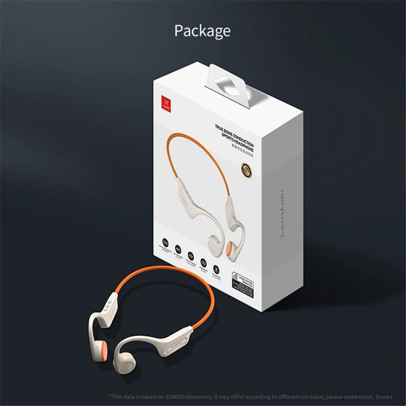 XUNDD X26 Bone Conduction Headphone Sports Earphone Stereo Sound Bluetooth-compatible Headset - Black