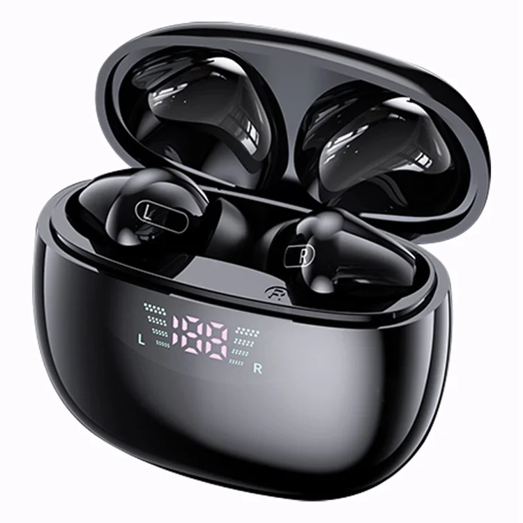 XUNDD X28 TWS Bluetooth-compatible Earphone ANC Noise Canceling Music Gaming Wireless Headset - Black