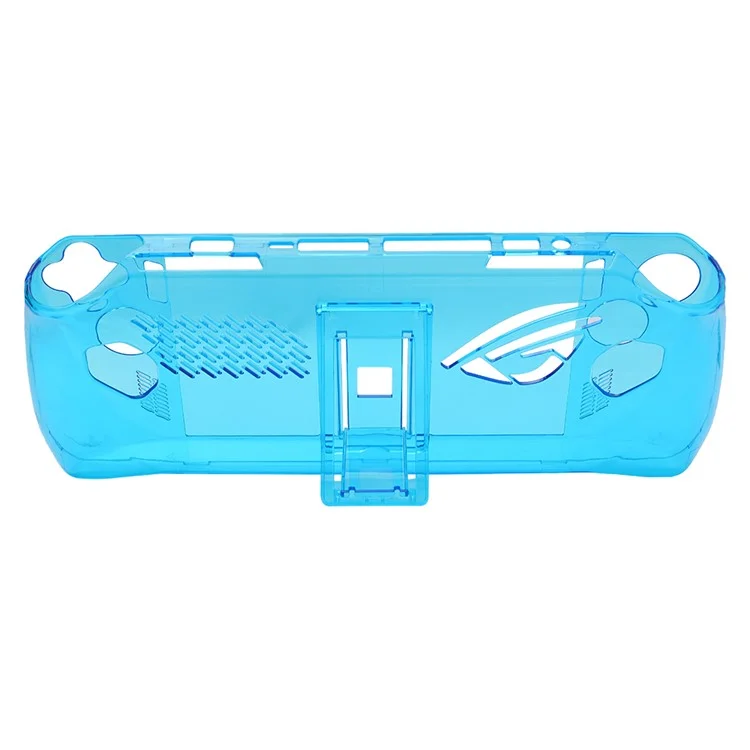 Custodia PC trasparente per ASUS ROG Ally Custodia di protezione Antiurto Custodia per console da gioco - Blu trasparente