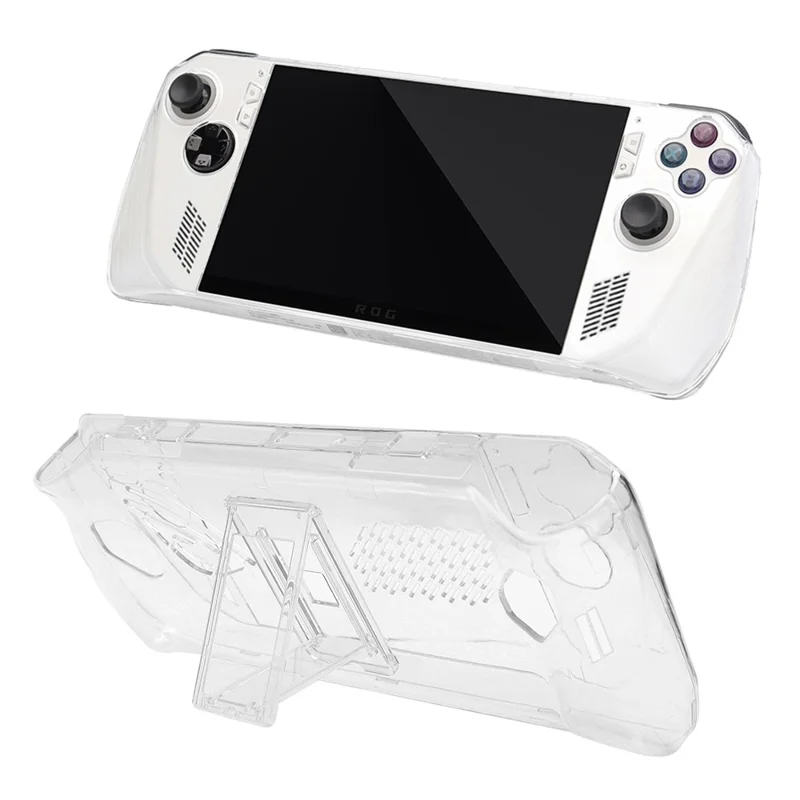 Przezroczysta obudowa PC do ASUS ROG Ally, pokrowiec ochronny, odporny na wstrząsy, etui na konsolę do gier - przezroczysty