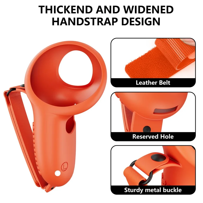 JYS JYS-MQ013 1 Pair for Meta Quest 3 Touch Controller Cover Anti-skid Silicone Protective Case - Black