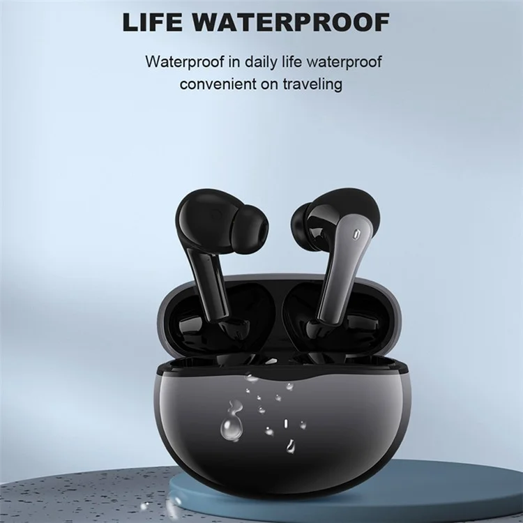 DEIVA Smart-Serie EM412 TWS-M4 Bluetooth-Kabellose In-Ear-Kopfhörer mit Dual-Mikrofon Farbverlauf-Kopfhörer - Farbverlauf Grau 