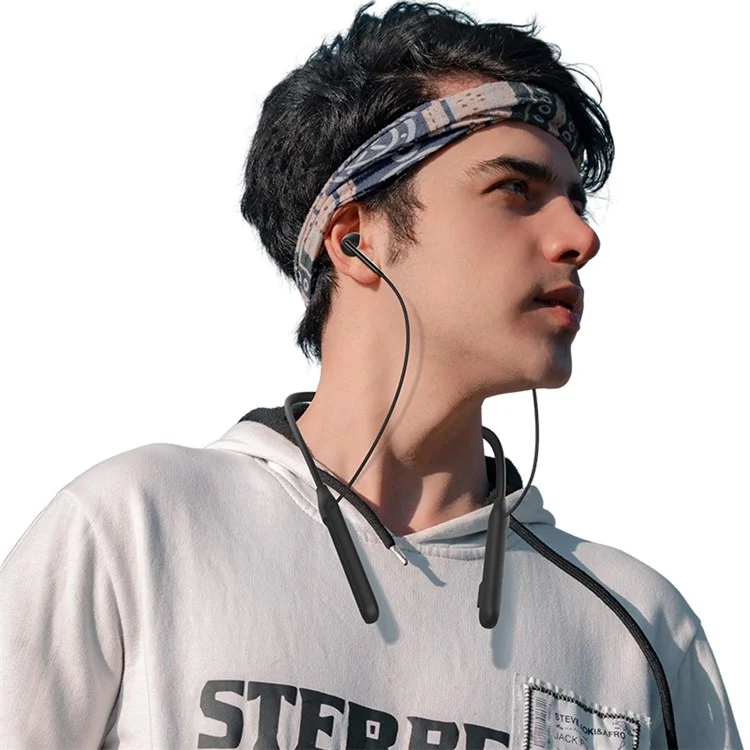DEVIA Kintone Series EM036 Neckband Sport Headset Neck-Mounted Stereo Sound Earphone
