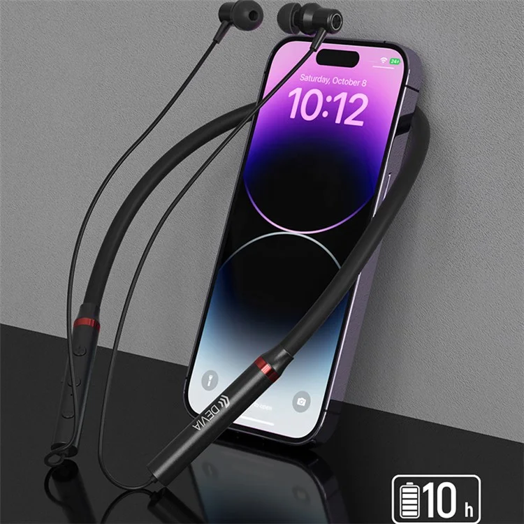 DEVIA Kintone Series Neckband Sport Wireless Earphone Metal Magnetic Bluetooth-compatible Headphone