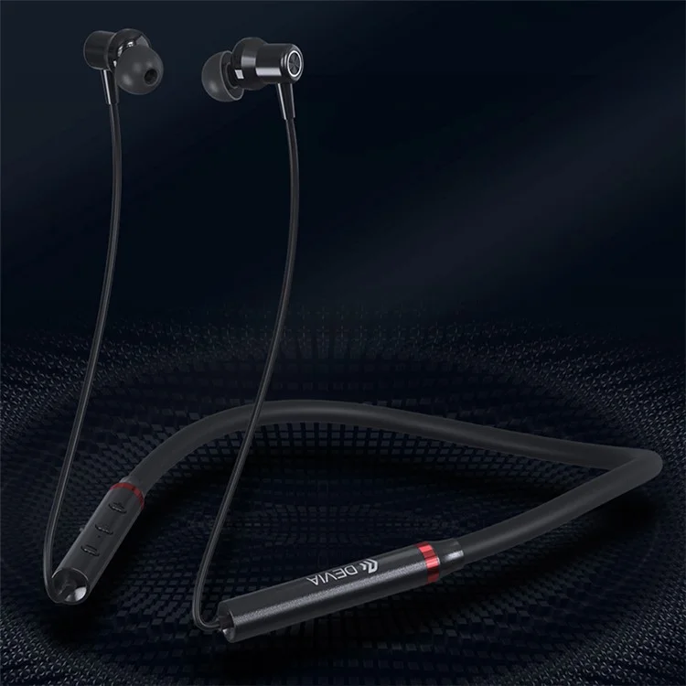 Devia Kintone Series Notband Sport Ecouteles Wireless Metal Metal Magnetic Bluetooth Headphone