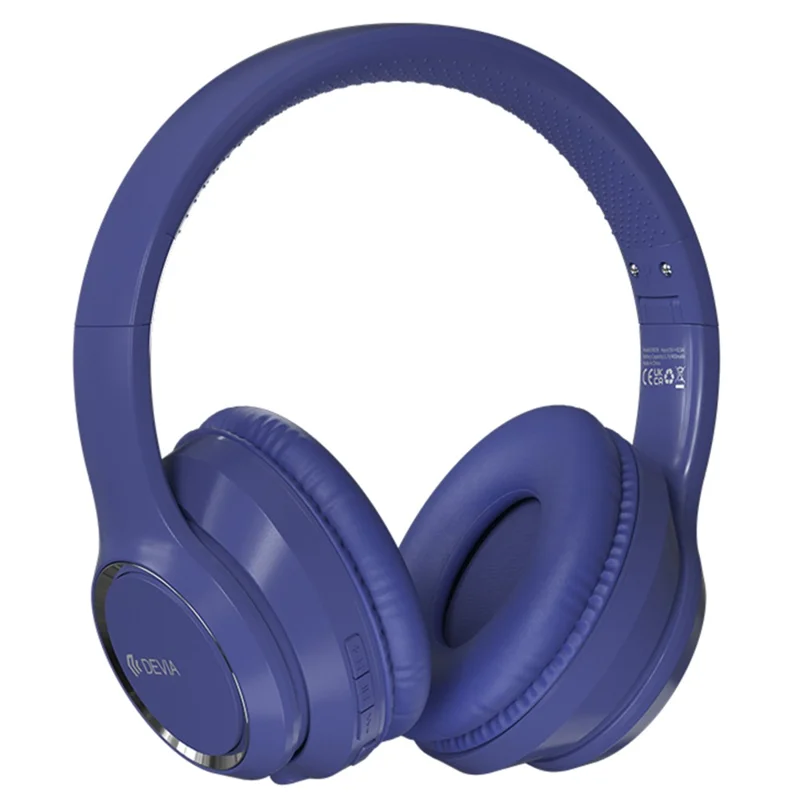 DEVIA Kintone-serie HiFi-geluid Bluetooth-compatibele draadloze hoofdtelefoon oortelefoon V2 - Blauw