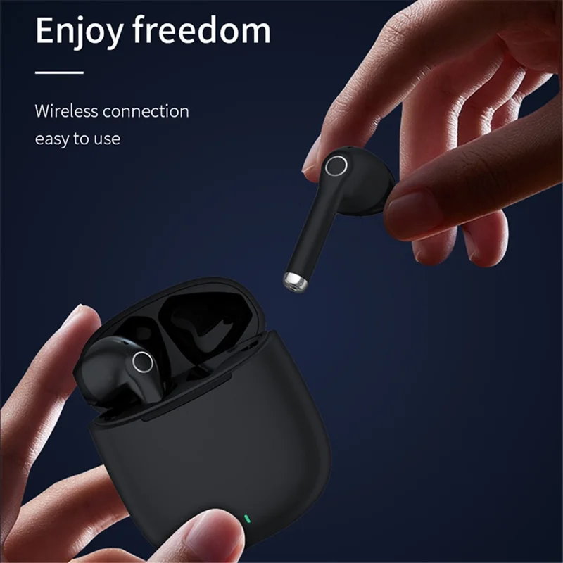 DEVIA Kintone Series Joy A13 TWS Wireless Earphones Touch Sensitive Bluetooth-compatible Headphones - Black