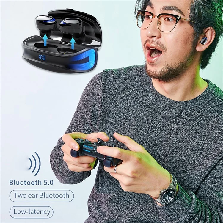 DEVIA JOY A9 Series TWS Wireless Earphones Bluetooth-compatible 5.0 Low Latency Gaming Headphones