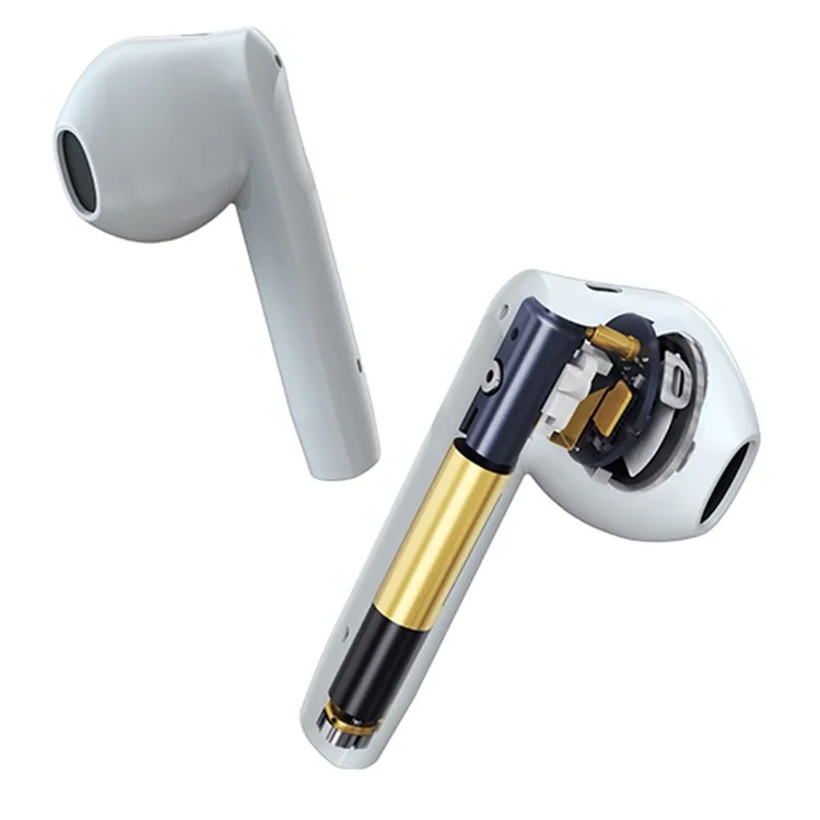 DEVIA JOY A10 Series Bluetooth-compatible Earbuds TWS Wireless Earphones HiFi Music Headphones - Black
