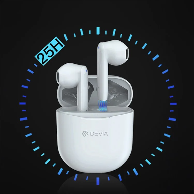 DEVIA JOY A10 Series Bluetooth-compatible Earbuds TWS Wireless Earphones HiFi Music Headphones - Black