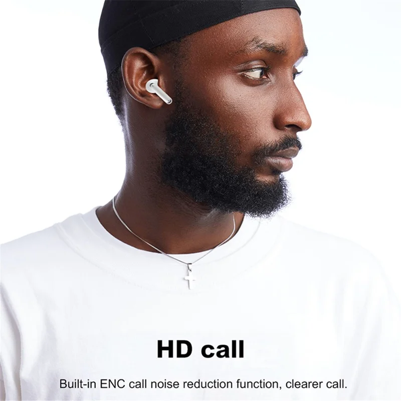 DEIVA Star Series ANC-E1 TWS Earphone ANC Active Noise Reduction HD Call Bluetooth-compatible Wireless Earbud - Black