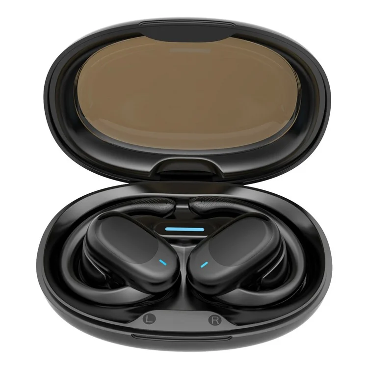 JM05 OWS Air Conduction Bluetooth-compatible Headphones Wireless HiFi Sports Earphones - Black