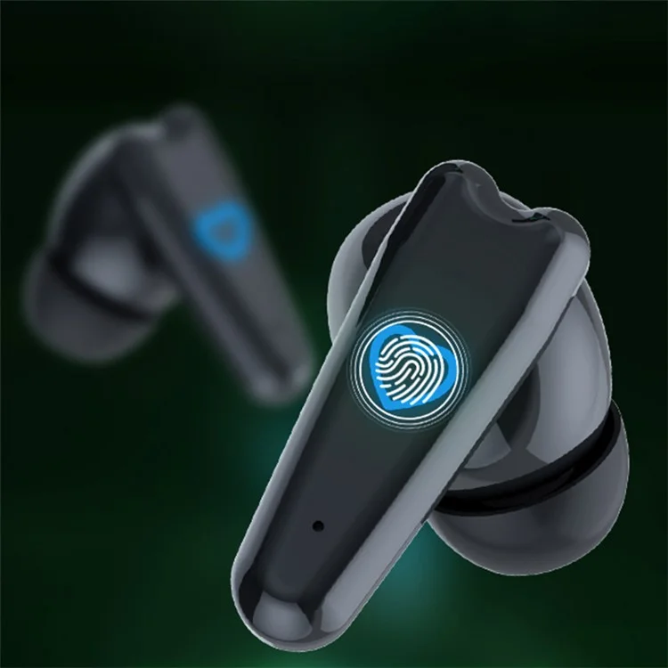 i6 Touch Control Bluetooth-compatible 5.3 TWS Earphones with Heart Shape Charging Case - Black