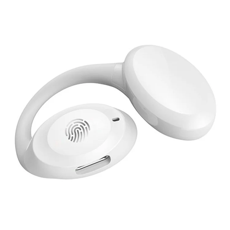 GD06 Ear Único Bluetooth 5.3 Earhook Fone de Ouvido Sem Fio - Branco