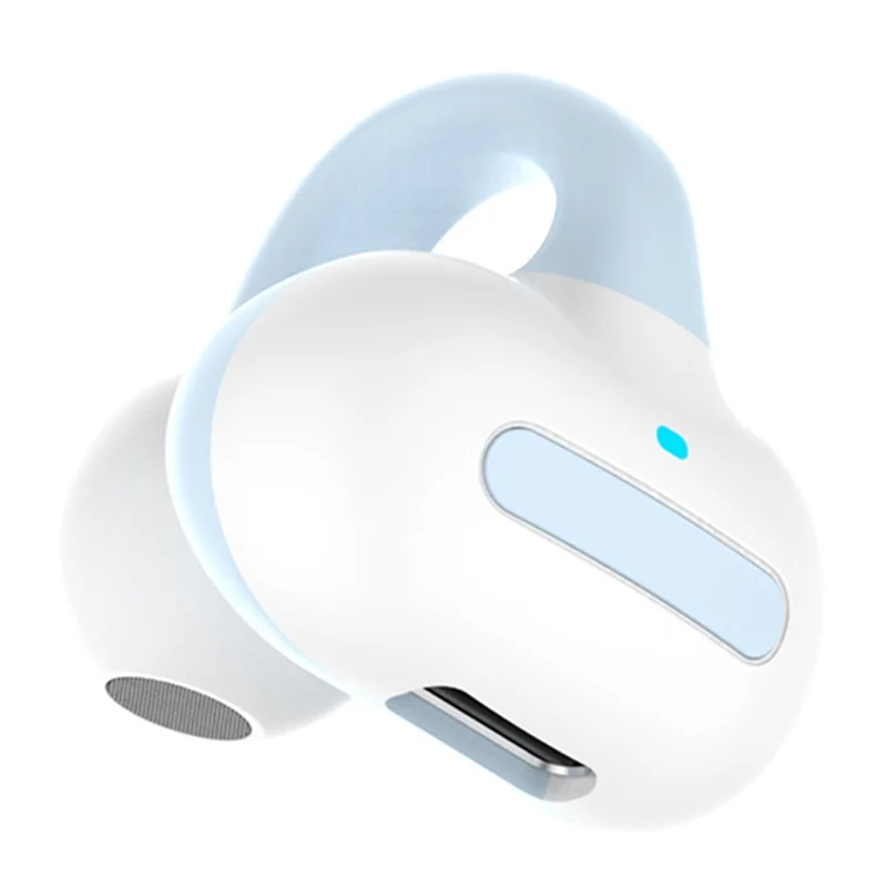 M-S8 Bluetooth-compatible 5.3 Ear Clip Earphone Running Wireless Music Headset - Blue