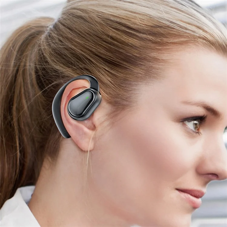 D88 OWS Open Ear Bluetooth Wireless Headset Sports Earphone - White