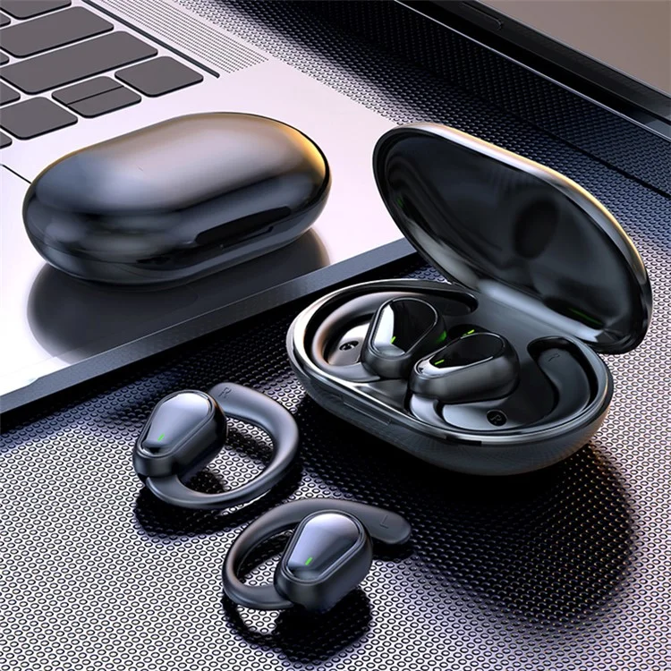 D88 OWS Open Ear Bluetooth Wireless Headset Sports Earphone - White