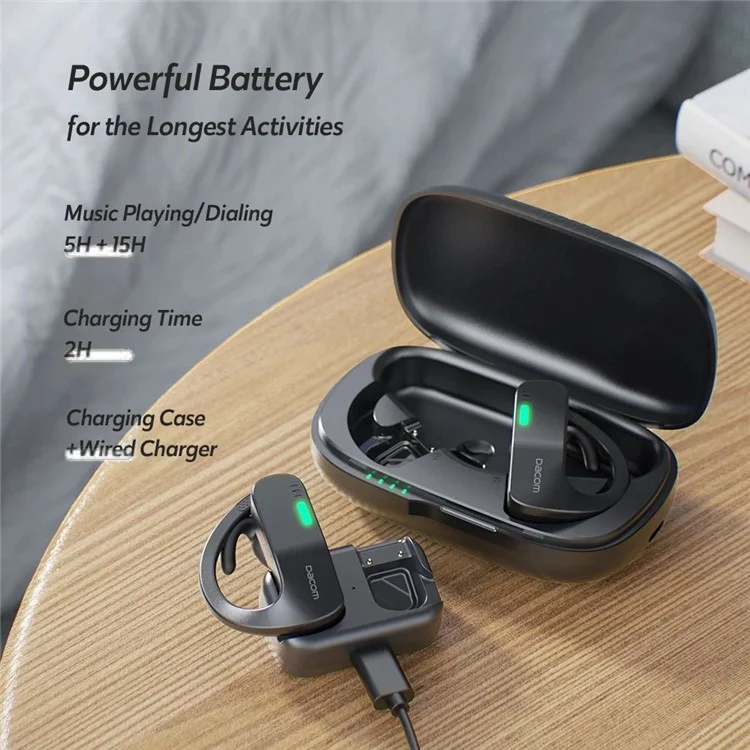 DACOM G84 Bluetooth-compatible Headphone Bone Conduction TWS Touch Control Headset