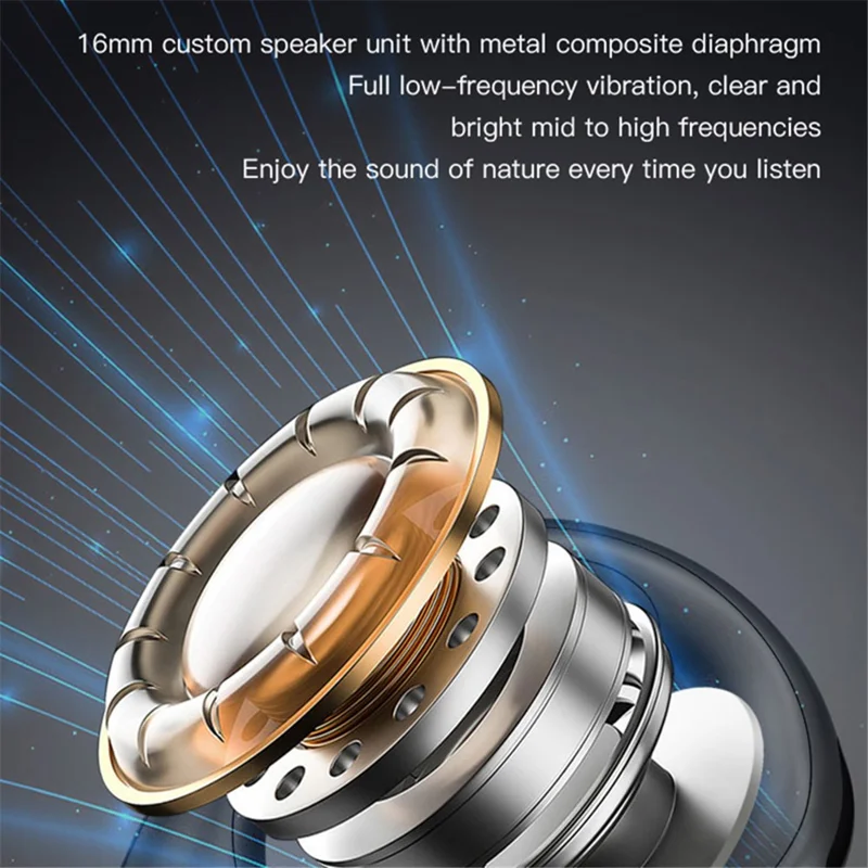 FN-98 Single Ear Bluetooth-compatible Ear Hanging Headset Wireless Earphone - Nude