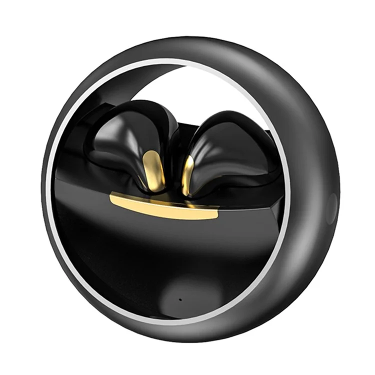 KM89 TWS Bluetooth 5.3 Earphone Stereo Music Gaming Wireless Headset - Schwarz