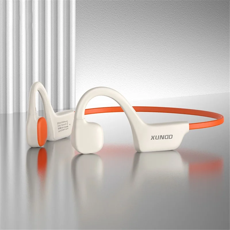 XUNDD B002 Bone Conduction Sports Headset Bluetooth-compatible Headphones - Orange