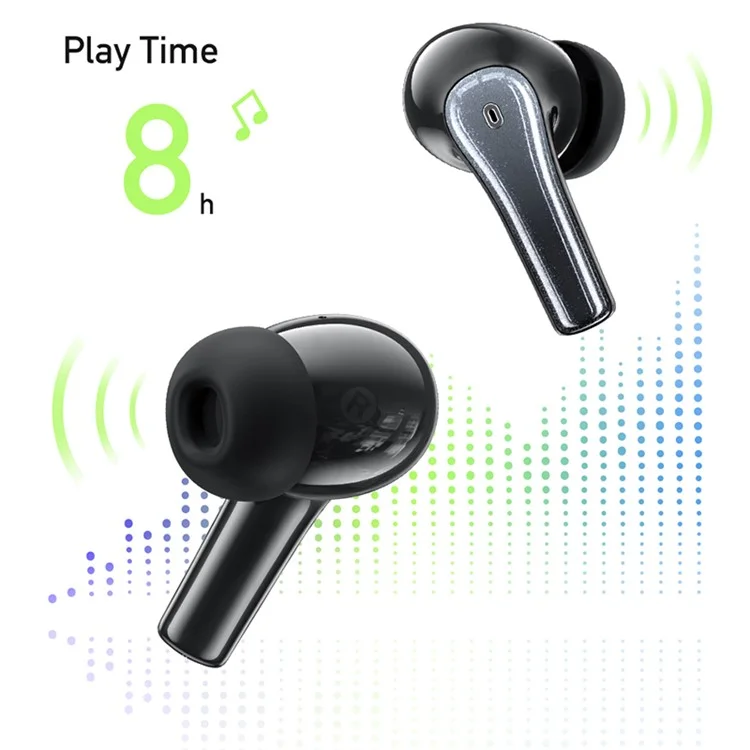 AWEI T62 ENC Wireless Bluetooth-compatible Earbuds with Mic - Hi-Fi Stereo Sport TWS Earphones