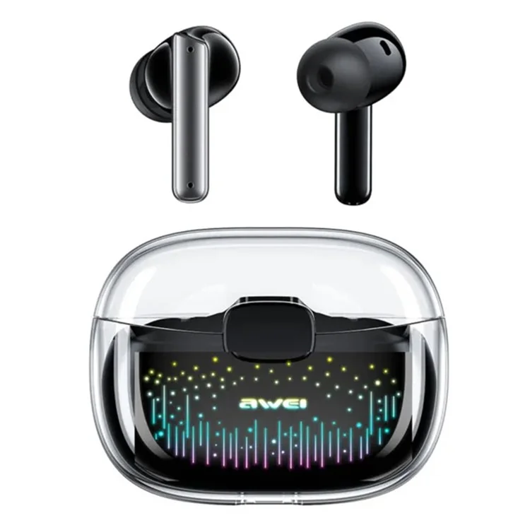 AWEI T52 TWS Wireless Earbuds ANC Noise Cancellation Bluetooth-compatible Earphones