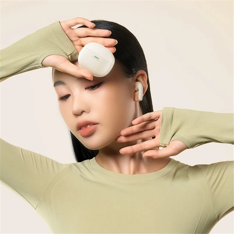 REMAX CozyPods W10N ANC+ENC Dual Noise-Canceling Wireless Earbuds Bluetooth-compatible Headset - Blue