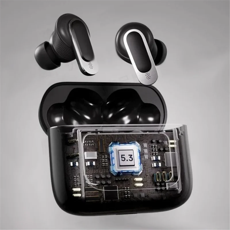 V8 Kleur touchscreen geluidsisolerende Bluetooth-oortelefoon IPX5 waterdichte hoofdtelefoon - Champagne