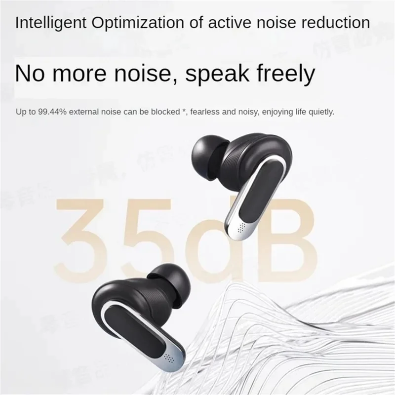 V8 Kleur touchscreen geluidsisolerende Bluetooth-oortelefoon IPX5 waterdichte hoofdtelefoon - Champagne