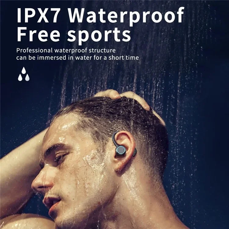 BE1033 Waterproof Sport Earhook Music Headset Bluetooth-Compatible Earphone