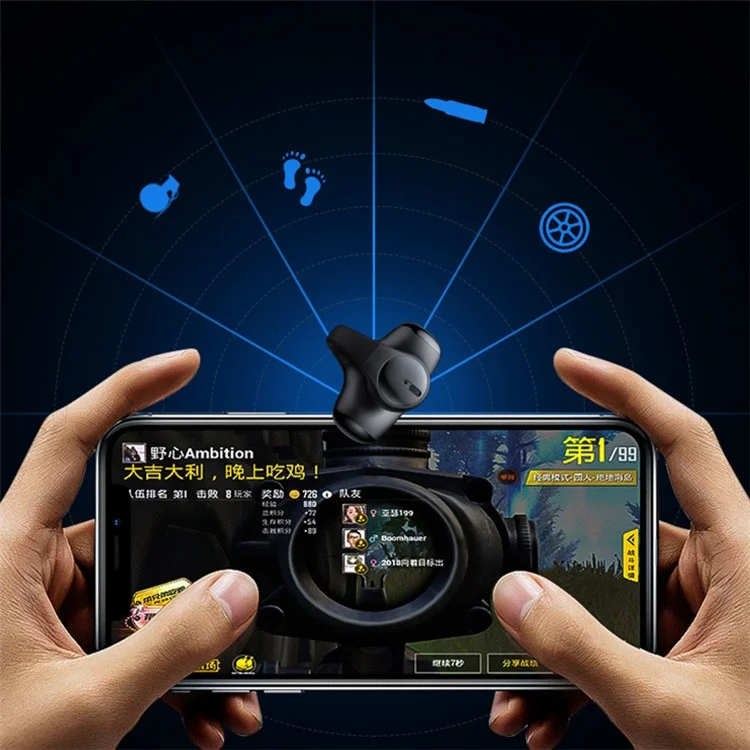 Auricular Bluetooth ONIKUMA T306 con reducción de ruido, para juegos E-sport, inalámbrico - Negro