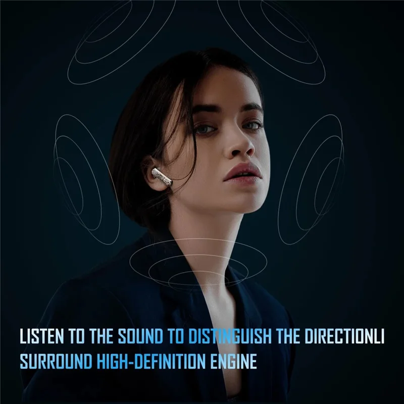 ONIKUMA T1 1 Pair TWS Gaming Earphone Low Delay Headset Bluetooth-compatible Wireless Headphone