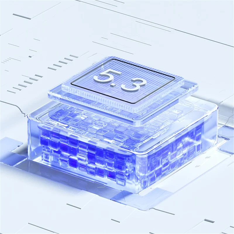 WEKOME Beluga S2 OWS Bluetooth-compatible Earhook Headset Wireless Earphone with Charging Case - Beige