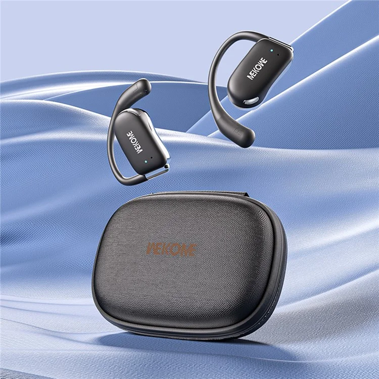 WEKOME Beluga S2 OWS Bluetooth-гарнитура с крючком для уха Беспроводные наушники с зарядным футляром - чёрный 