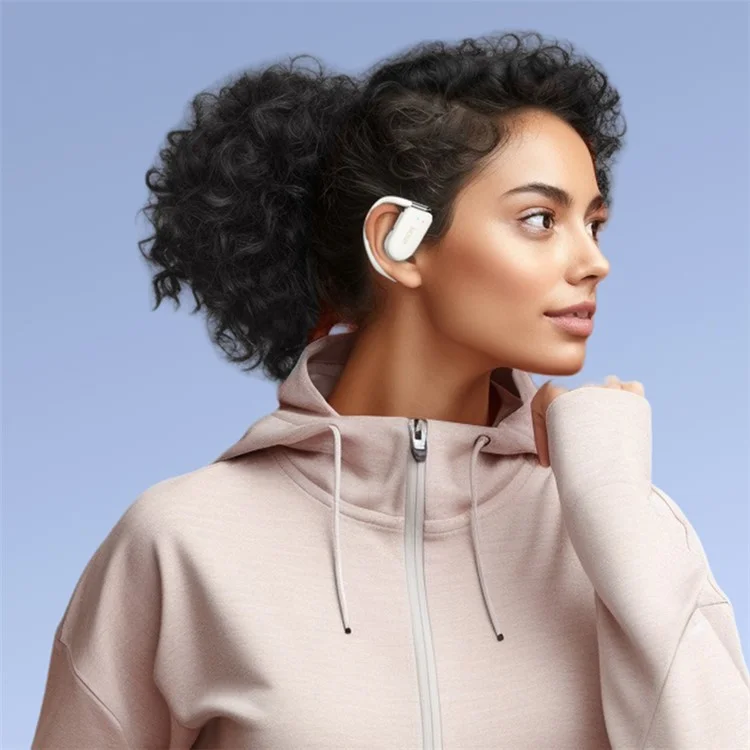 WEKOME Beluga S2 OWS Bluetooth-гарнитура с крючком для уха Беспроводные наушники с зарядным футляром - чёрный 