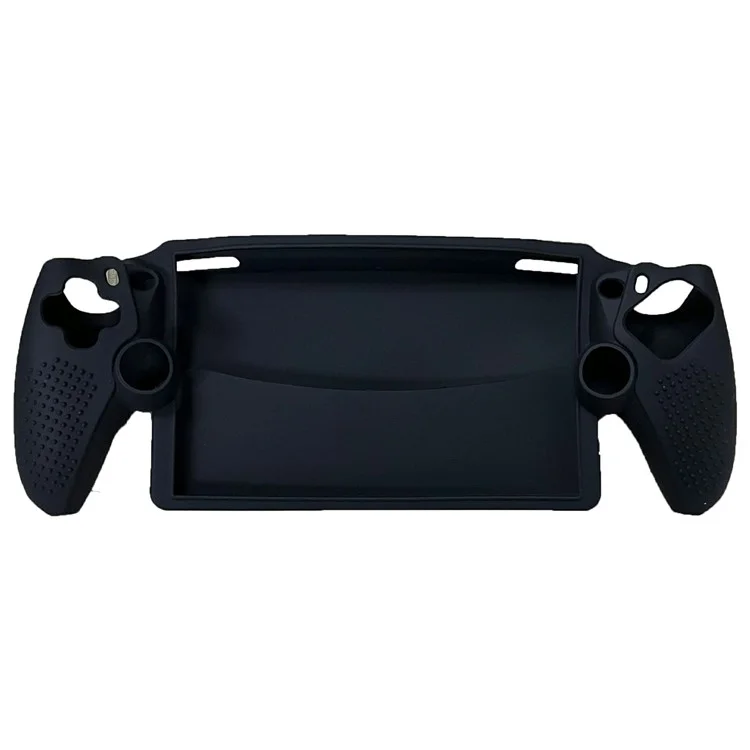 Pour Sony PS5 Portal Anti-Scratch Game Controller Protector Silicone Sleeve Case - Noir