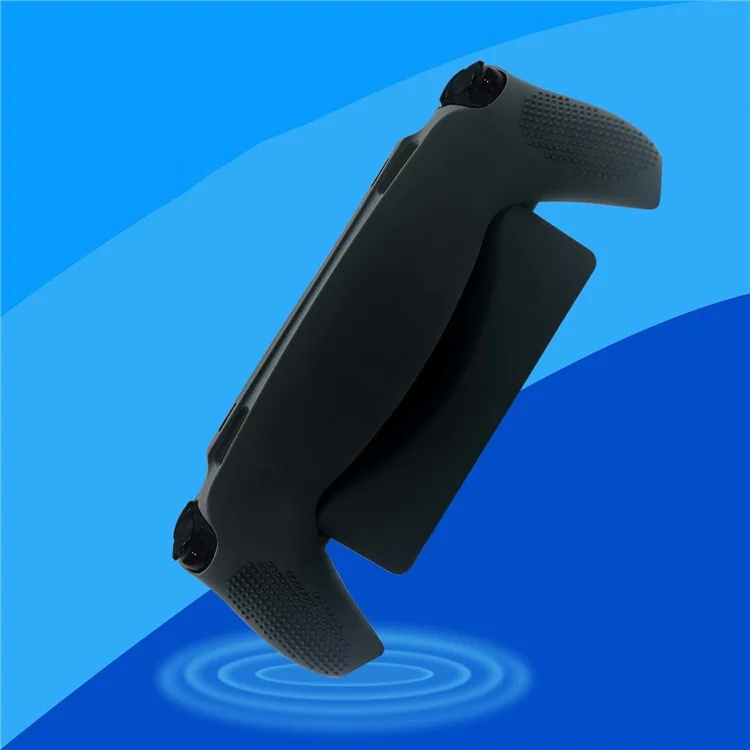 Pour Sony PS5 Portal Anti-Scratch Game Controller Protector Silicone Sleeve Case - Noir