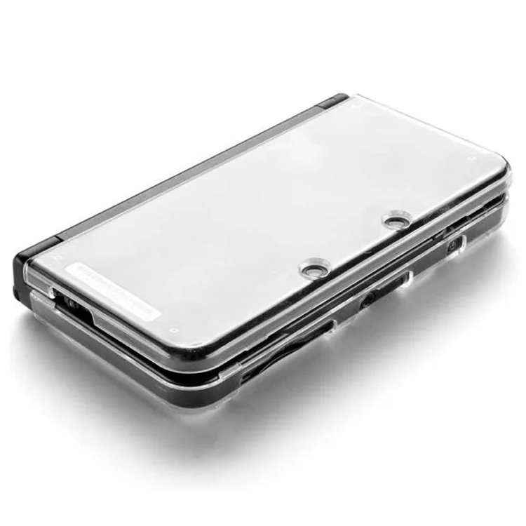 Para Nuevo 3ds xl / LL Con Cista Cristal Cris Clear Hard Shell Anti-scratch PC Case