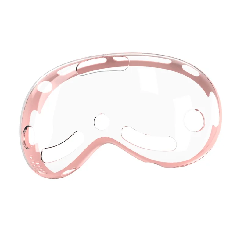 Protective Case for Apple Vision Pro MR Headset Precision Cutouts Cover - Pink